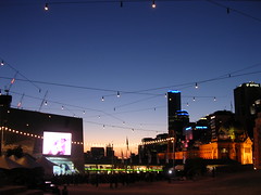 The Federation Square, Melbourne.