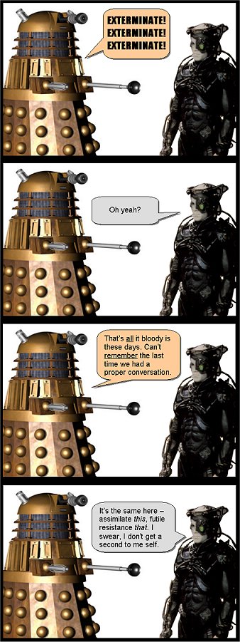 Dalek and Borg toon 1