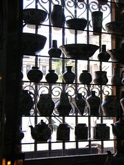 Pots on the windowsill at Hasahn's