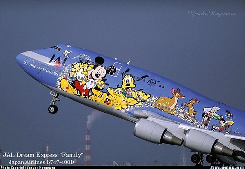 Disney airliner
