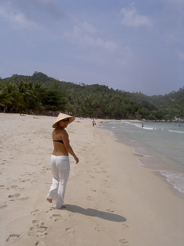 on the beach - thai style