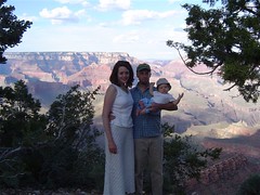 a grand family in the grand canyon
