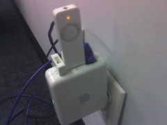 Charging the iPod