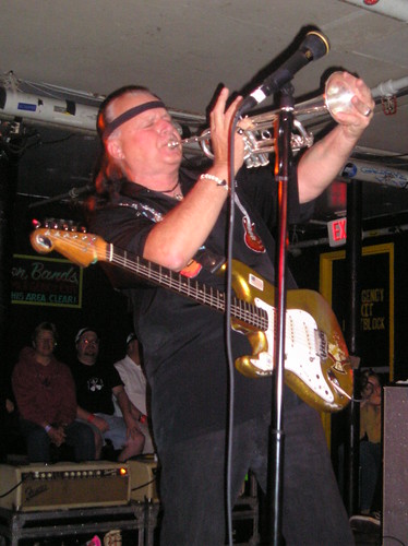 Dick Dale picked up a trumpet and started playing, out of nowhere