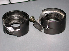Broken small V-Brake parts