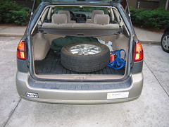 Flat Tire in Back